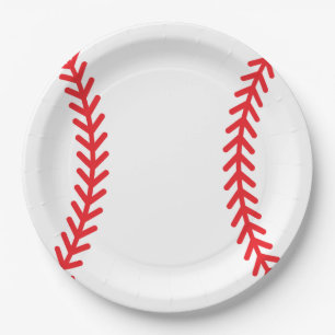 Treten Sie zur Tafel! Teller zum Thema Baseball