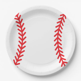 Treten Sie zur Tafel! Teller zum Thema Baseball