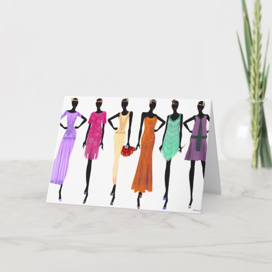 "Treten Sie zurück in der Zeit, Shine in the Prese Karte (Vorderseite)