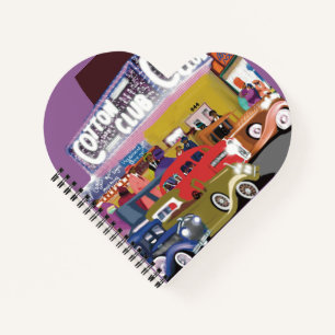 Treten Sie zurück in die Zeit mit Cotton Club 1920 Notizblock