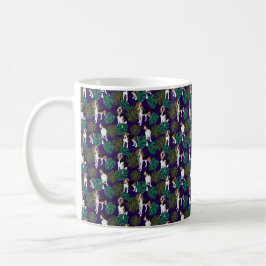 Treten Walker Coonhounds tropical Kaffeetasse