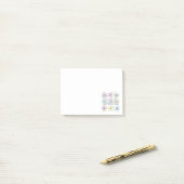 TRETET FÜR ATOME EIN POST-IT KLEBEZETTEL (Auf Schreibtisch)