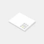 TRETET FÜR ATOME EIN POST-IT KLEBEZETTEL (angewinkelt)