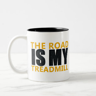 Tretmühle Zweifarbige Tasse
