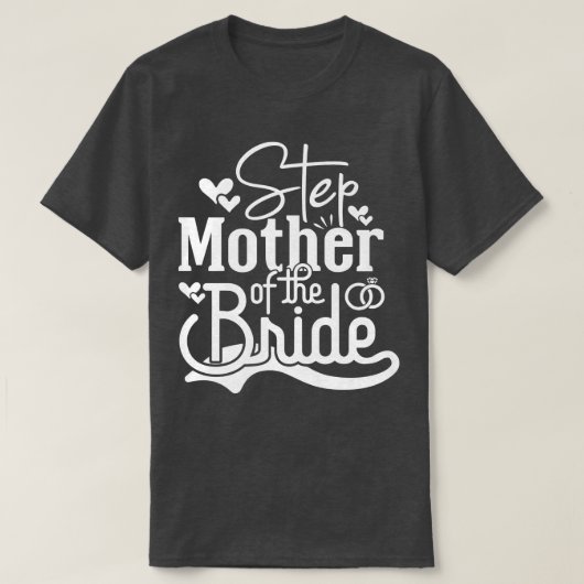 Tretmutter der Braut T-Shirt (Design vorne)