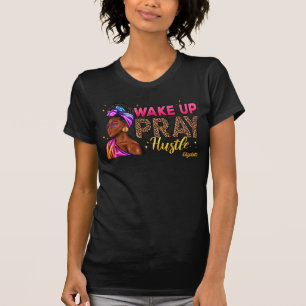 Treu ergebenen schwarzen Frau, die göttliche Stärk T-Shirt