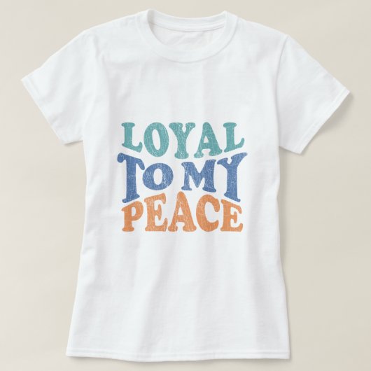 Treu meinem Frieden - T-Shirt (Design vorne)