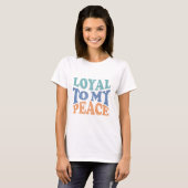 Treu meinem Frieden - T-Shirt (Vorne ganz)