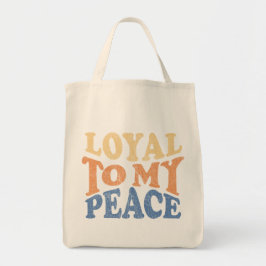 Treu meinem Frieden Tote Bag Tragetasche