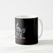 Treu über Worte hinaus Kaffeetasse (VorderseiteRechts)