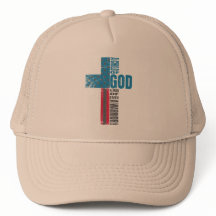 Treu und Furchtlos: Krieger Gottes Trucker-Mütze
