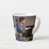 Treu zu leben genügt milchtasse (Rechte Ecke)