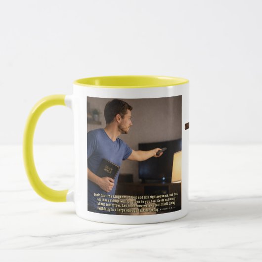 Treu zu leben genügt tasse (Links)