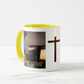 Treu zu leben genügt tasse (Vorderseite Links)