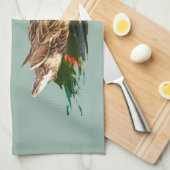 Treue der Enten Geschirrtuch (Viertel Falte)