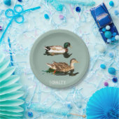 Treue der Enten Pappteller (Party)