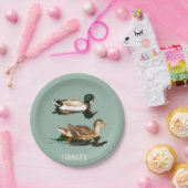 Treue der Enten Pappteller (Party)