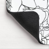Treue Elefanten Mousepad (Ecke)