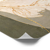 Treue ist romantisches Gold Typografie Poster (Ecke)