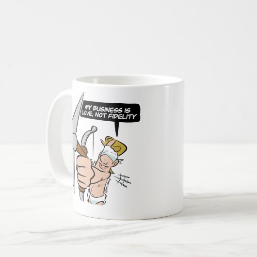 Treue Kaffeetasse (Vorderseite Links)