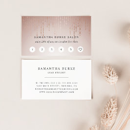 Treue-Karten für Blush Rain Treuekarte