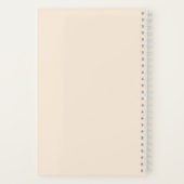 Treue Mutter, starke Frau personalisiert Notizblock (Rückseite)