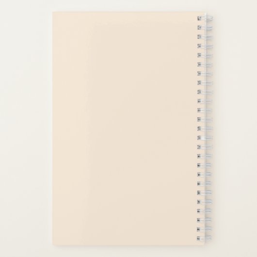 Treue Mutter, starke Frau personalisiert Notizblock (Rückseite)