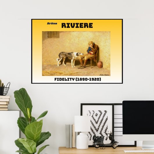 Treue Poster (Heimbüro)