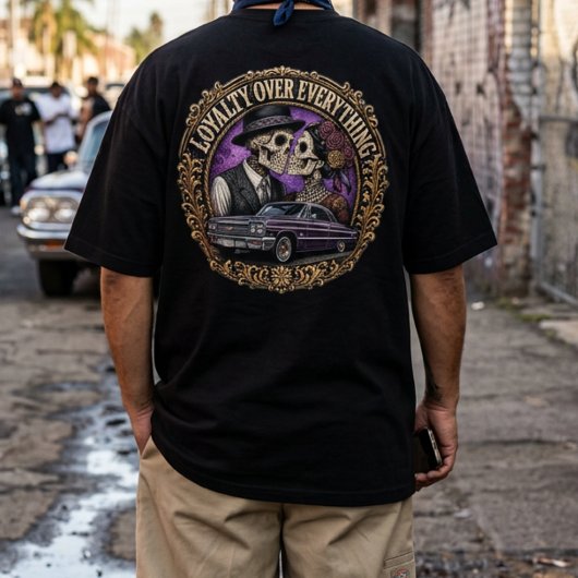 Treue über alles Rückschlag T-Shirt