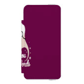Treue Verbindung Incipio iPhone Geldbeutel-Hülle (Folio Vorderseite)