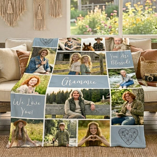 Treue Wurzeln 12 Foto Grammie Mistwood Blau Fleecedecke