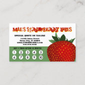 Treue zu Erdbeeren (Rückseite)