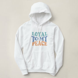 Treue zu meiner Friedensfrau Hoodies