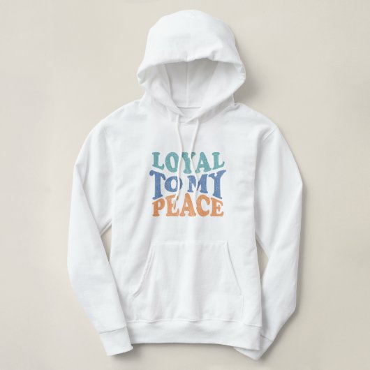 Treue zu meiner Friedensfrau Hoodies (Design vorne)