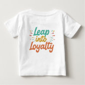 Treueaufstieg Baby T-shirt (Rückseite)