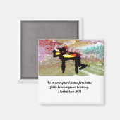 Treuebus Magnet (Vorderseite/Rückseite)