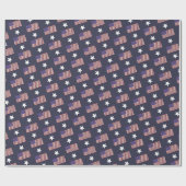 Treueeid-Flagge Geschenkpapier (Flach)