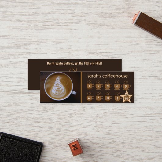 Treuekarte (Vorderseite/Rückseite Beispiel)