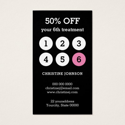 Treuekarte (Rückseite)