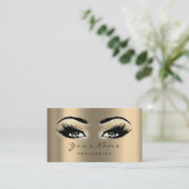 Treuekarte 10 Makeup Lashes ArtistExtension Gold (Stehend Vorderseite)