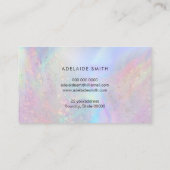 Treuekarte abstrakte Graditäten Visitenkarte (Rückseite)