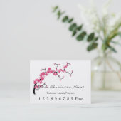 Treuekarte :: Cherry Blossom Tree Branch (Stehend Vorderseite)