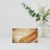 Treuekarte für alte Hot Dogs (Stehend Vorderseite)