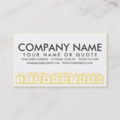 Treuekarte für Aspen (Vorderseite)