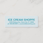 Treuekarte für Eis (rückwärts) (Rückseite)