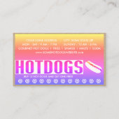 Treuekarte für Hotdogs (Word Web) (Rückseite)