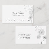 Treuekarte für Massagetherapeuten (Vorne/Hinten)