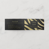 Treuekarte für Schönheit und Salon (Außenseite Aufgefaltet)