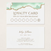 Treuekarte für Seelachs (Vorne & Hinten)