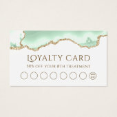 Treuekarte für Seelachs (Vorderseite)